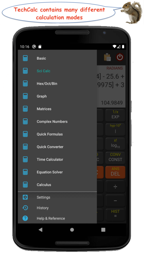 TechCalc+ Calculator v5.1.5 APK (Full Paid)