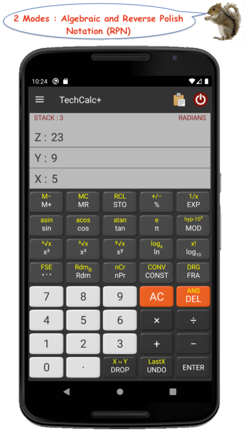 TechCalc+ Calculator v5.1.5 APK (Full Paid)