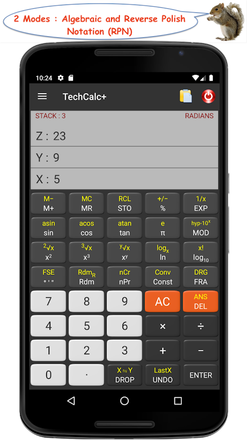 TechCalc + Scientific Calculator v4.9.1 APK (Paid)