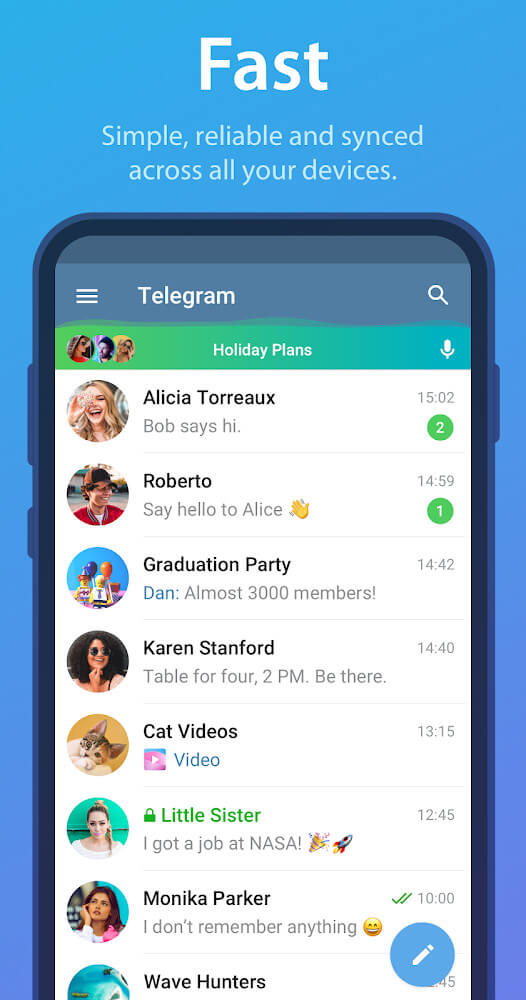 Telegram v11.0.1 MOD APK (Premium, Optimized, Lite)