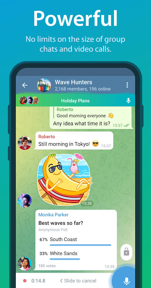 Telegram v11.0.1 MOD APK (Premium, Optimized, Lite)