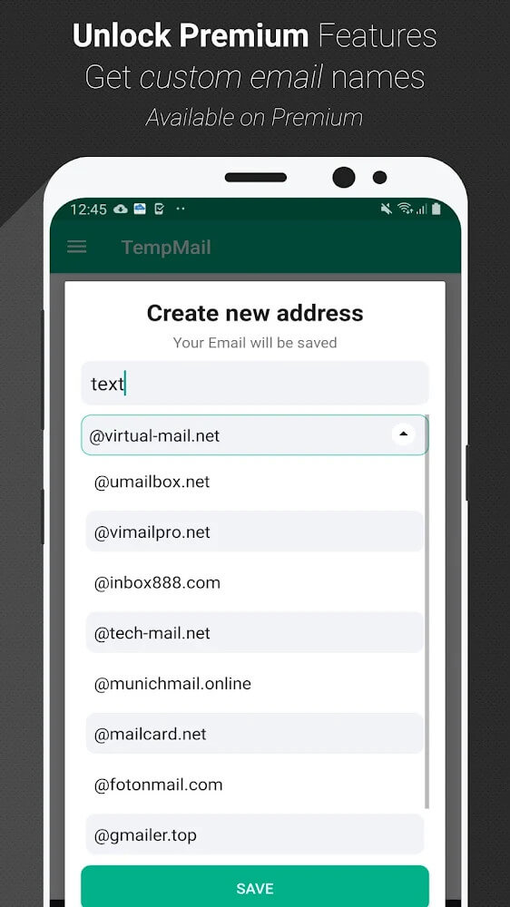 Temp Mail v3.46 APK + MOD (AdFree)