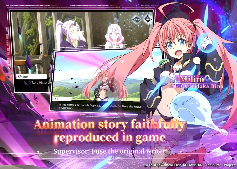 TenSura Lord of Tempest v1.9.0 MOD APK (Auto Win, Weak Enemy)