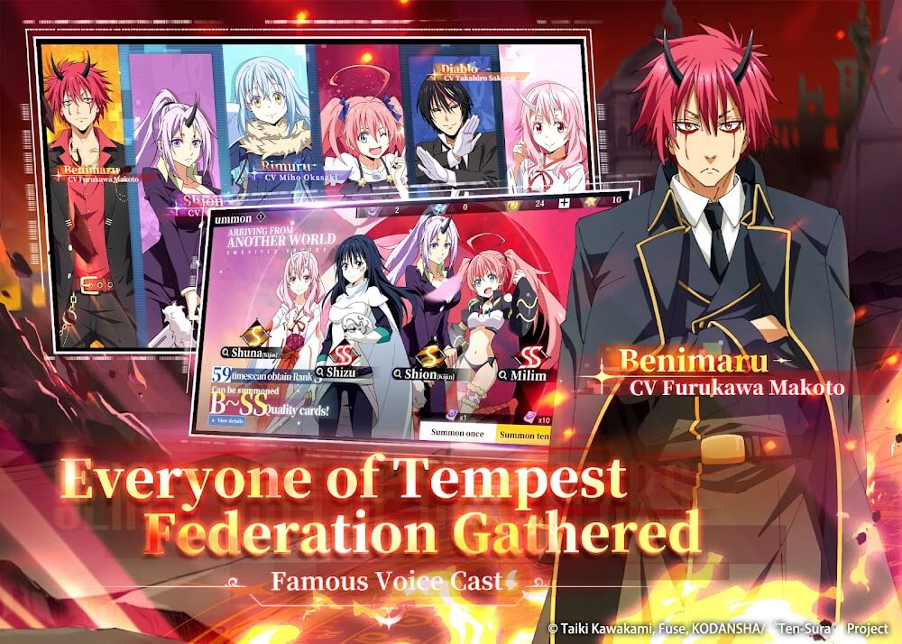 TenSura Lord of Tempest v1.9.0 MOD APK (Auto Win, Weak Enemy)