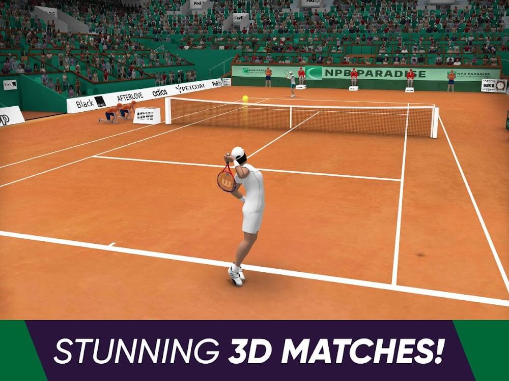 Tennis World Open 2024 v1.2.6 MOD APK (Unlimited Money, Energy, Spins)