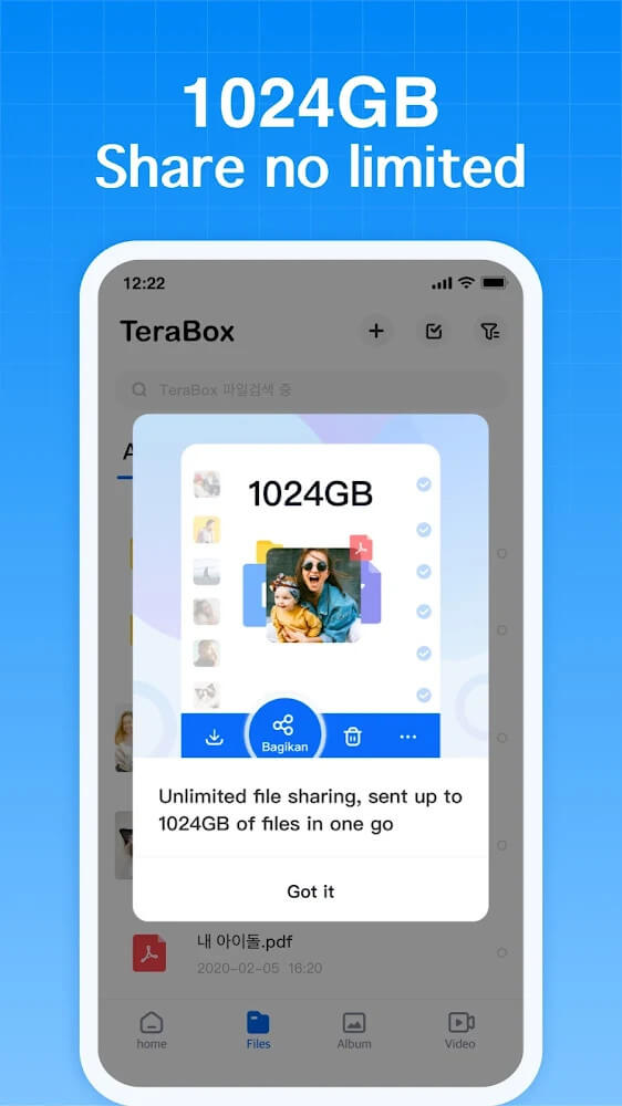 Terabox v3.32.5 MOD APK (Premium, Mega Mod)