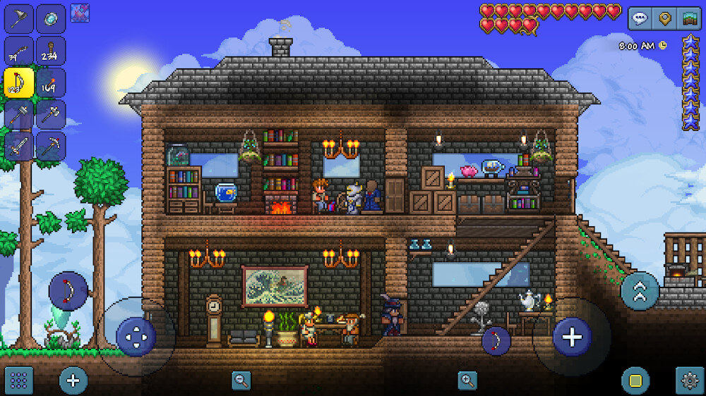 Terraria v1.4.4.9.5 MOD APK (High Damage, God Mode)