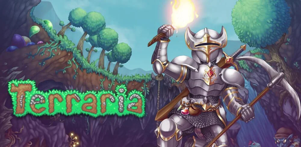 Terraria v1.4.4.9.5 MOD APK (High Damage, God Mode)