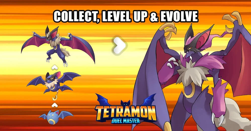 Tetramon Monster Battles TCG v1.32 MOD APK (One Hit, High Heal)