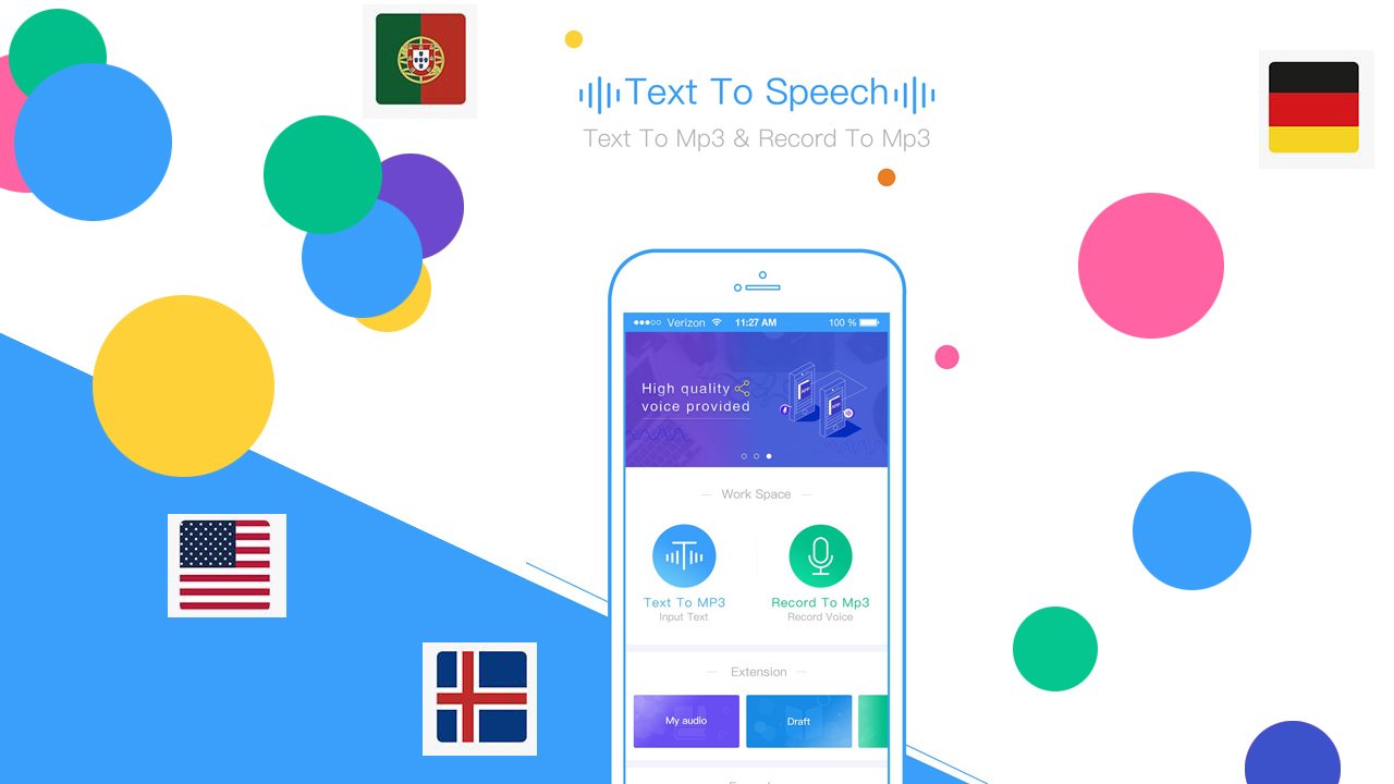 Text To Mp3: Text to speech MOD APK 2.0.24 (Premium Unlocked)