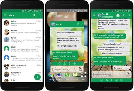 Texter SMS Pro Messaging 2.0.4b Apk Unlocked for Android
