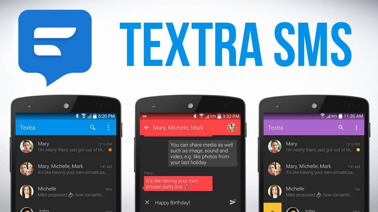 Textra SMS MOD APK 4.61 (Pro Unlocked)