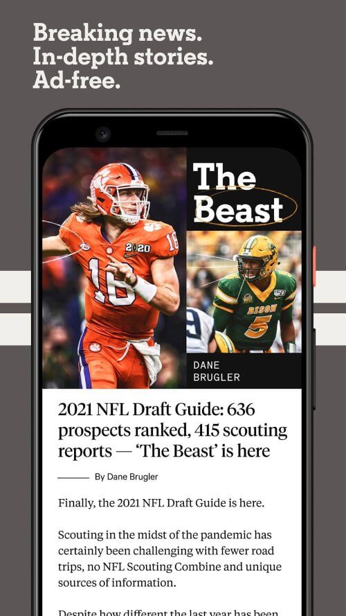 The Athletic v13.57.0 MOD APK (Premium Subscribed)