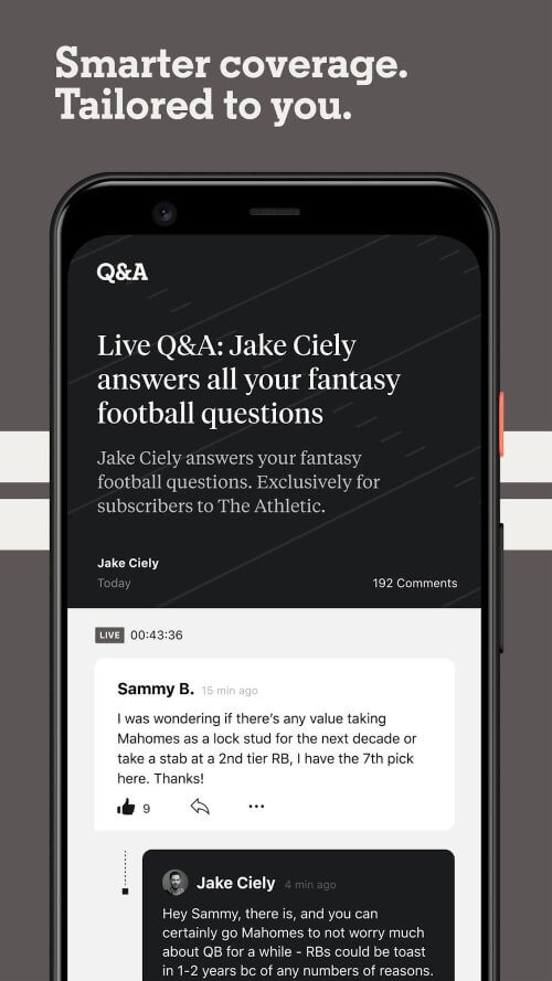 The Athletic v13.57.0 MOD APK (Premium Subscribed)