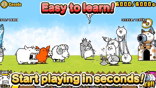 The Battle Cats Mod Apk 11.7.1 (Money/Food) Android