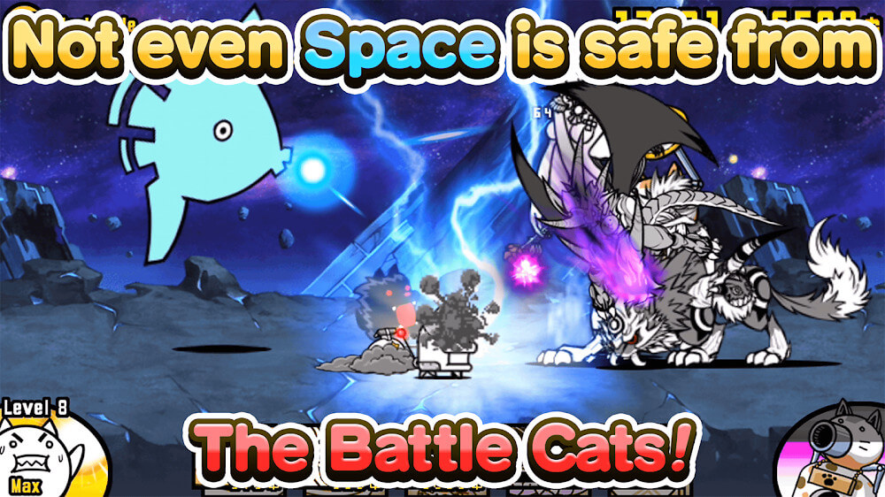 The Battle Cats v13.5.0 MOD APK (Unlimited Money, XP, Cat Food)