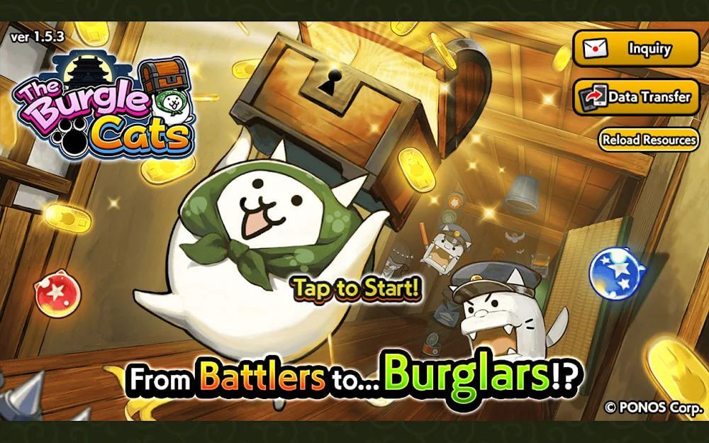 The Burgle Cats v1.7.8 MOD APK (Unlimited Money)