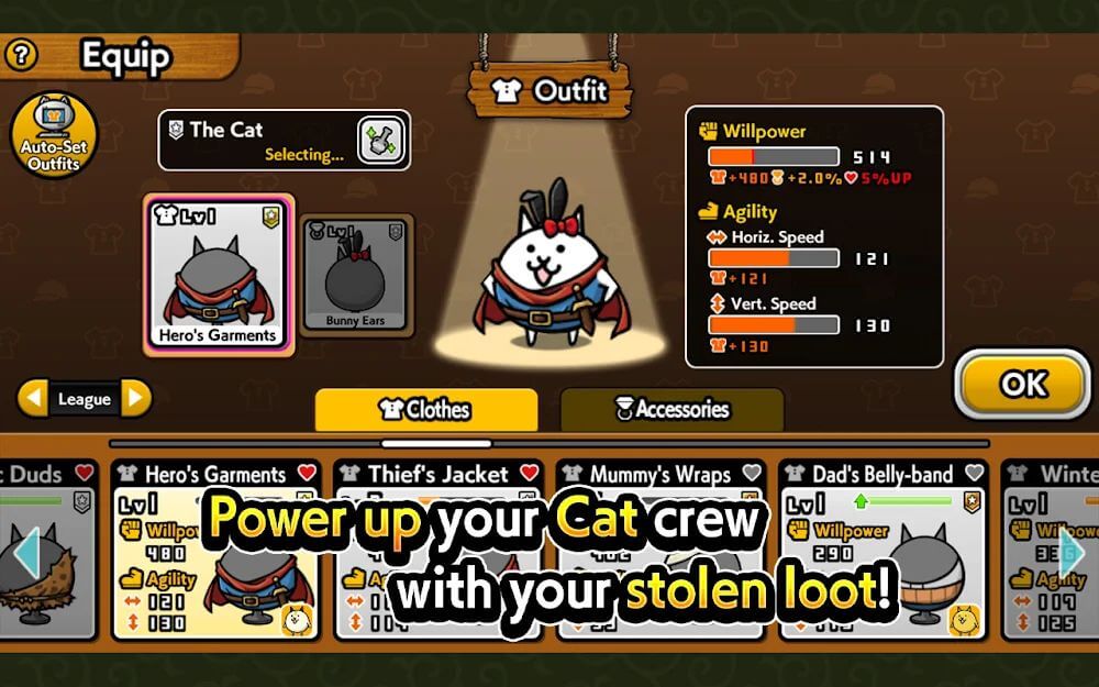 The Burgle Cats v1.7.8 MOD APK (Unlimited Money)