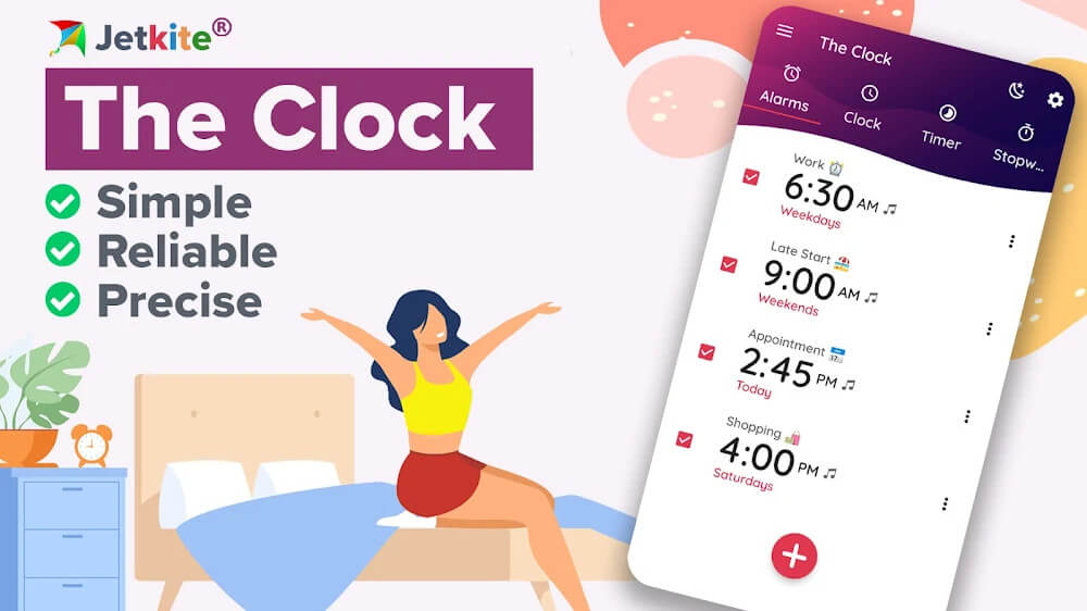 The Clock v9.0.7 MOD APK (Premium Unlocked)