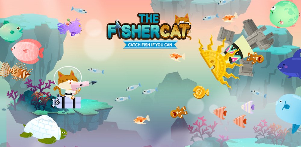 The Fishercat v4.1.7 MOD APK (Unlimited Money)
