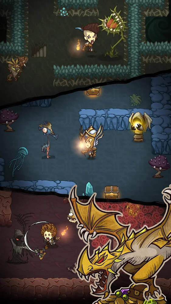 The Greedy Cave v4.1.8 MOD APK (Unlimited Money)