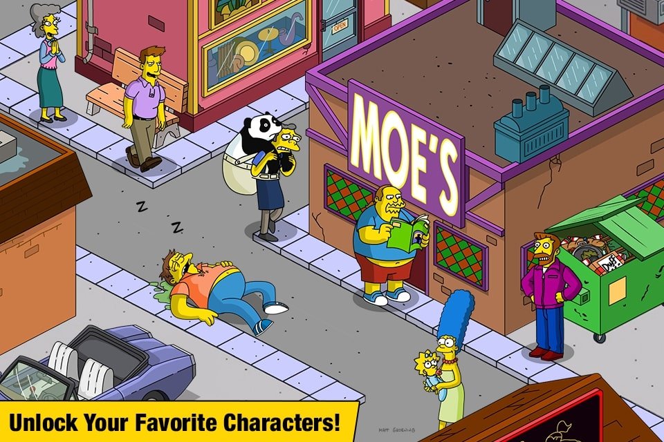 The Simpsons: Tapped Out APK + MOD (Unlimited Money/Donuts) v4.52.0