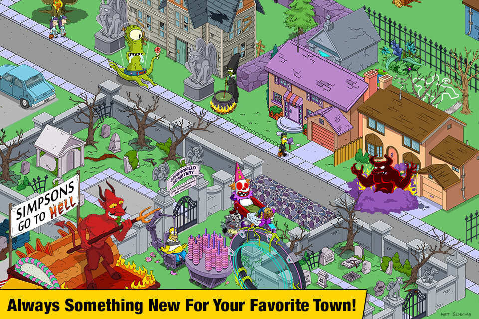 The Simpsons: Tapped Out v4.69.0 MOD APK (Free Shopping)