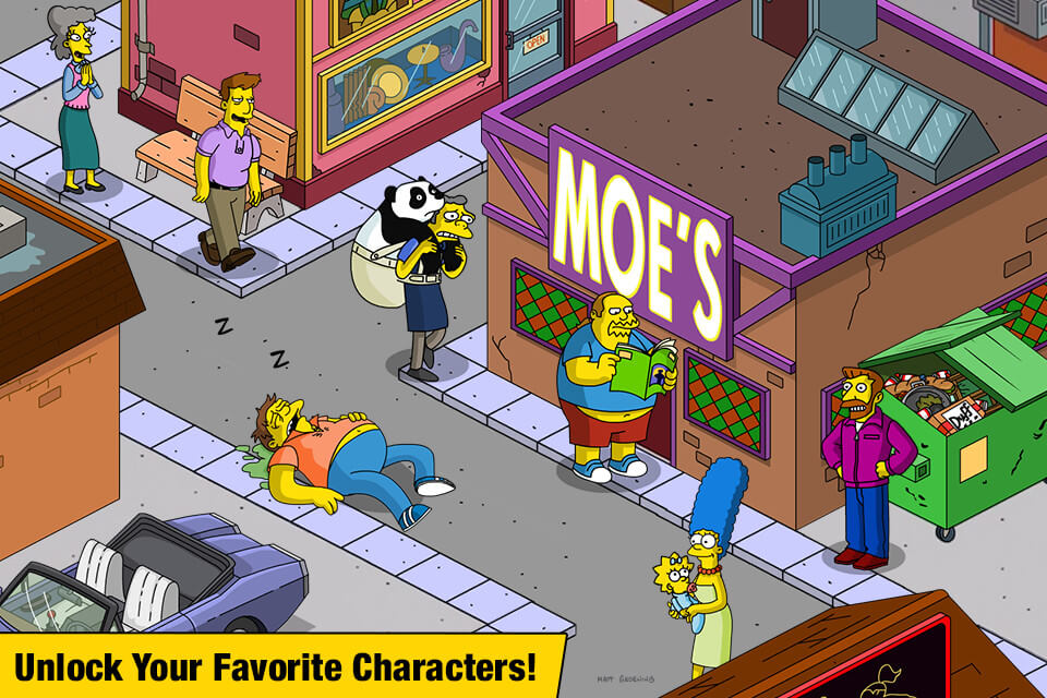 The Simpsons: Tapped Out v4.69.0 MOD APK (Free Shopping)