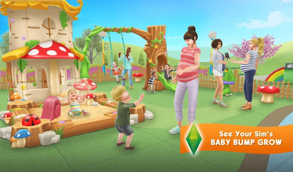 The Sims FreePlay v5.86.1 MOD APK (Unlimited Money/LP)