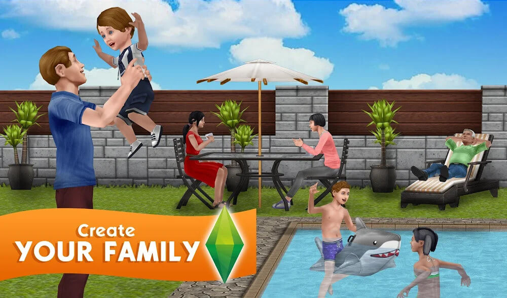 The Sims FreePlay v5.86.1 MOD APK (Unlimited Money/LP)