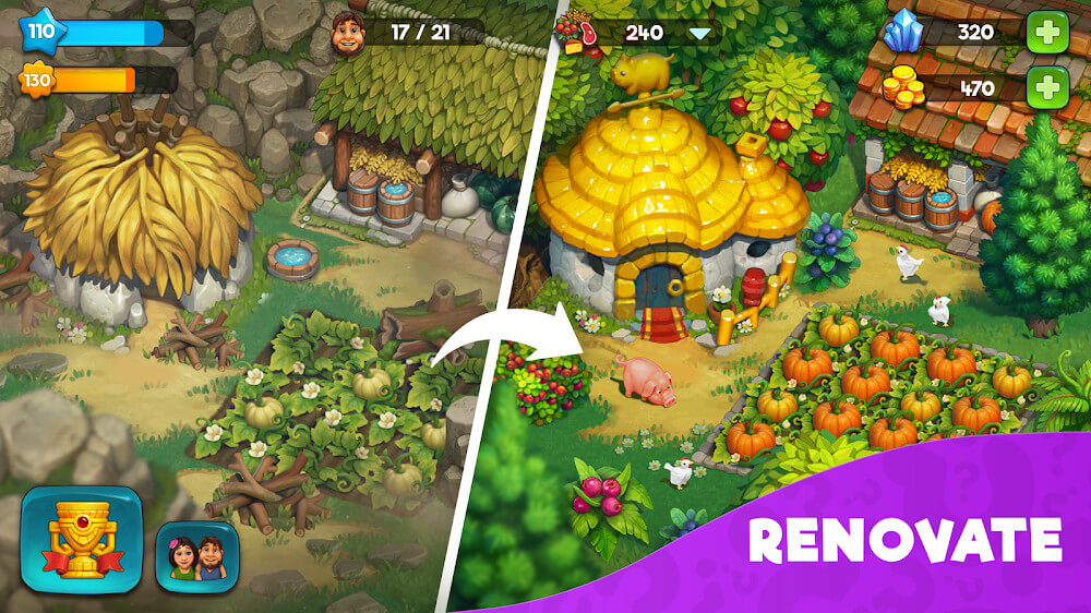 The Tribez: Build a Village v16.5.0 APK (Latest)