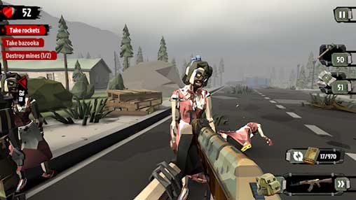 The Walking Zombie 2: Zombie shooter 3.6.15 Apk + Mod (Money) Android