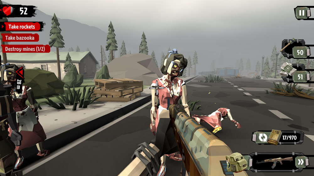 The Walking Zombie 2 v3.6.12 MOD APK + OBB (Infinite Points/Free Purchases)