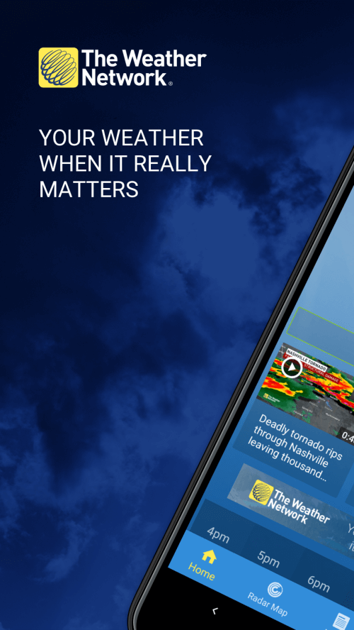 The Weather Network v7.18.1.9704 MOD APK (Premium Unlocked)