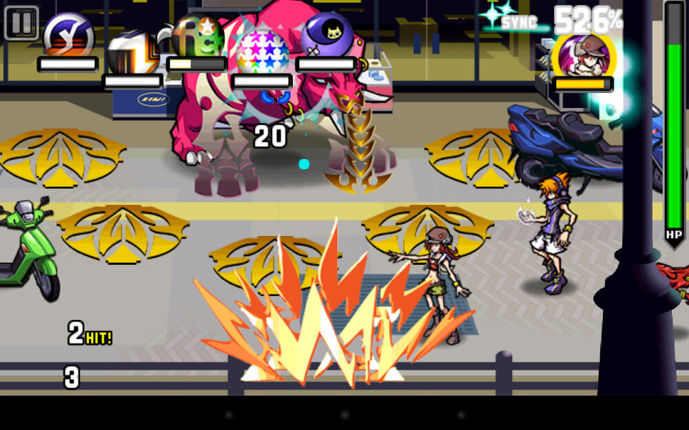 The World Ends With You v1.0.4 MOD APK + OBB (Damage, God Mode, Money)