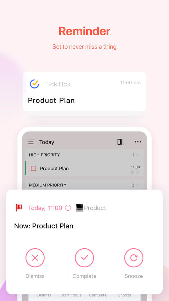 TickTick v7.3.0.0 APK (Premium Unlocked)