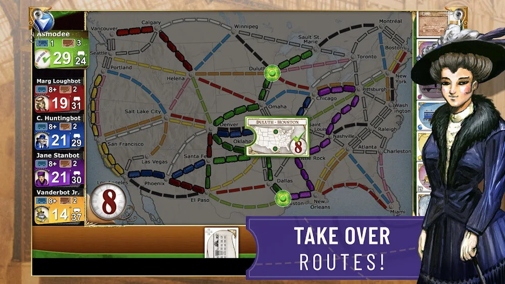 Ticket to Ride v2.7.11 APK + MOD (Full Game Unlocked)