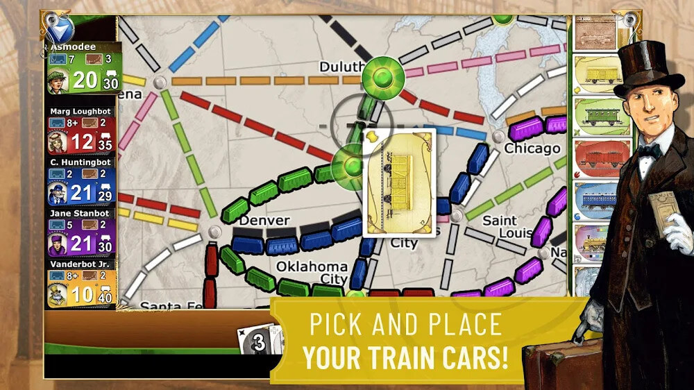 Ticket to Ride v2.7.11 APK + MOD (Full Game Unlocked)