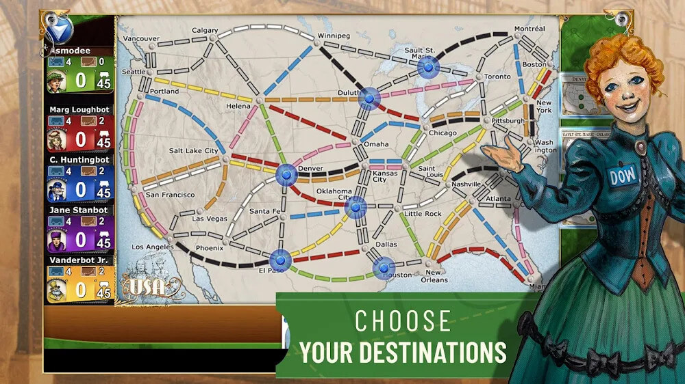 Ticket to Ride v2.7.11 APK + MOD (Full Game Unlocked)