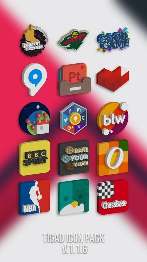 Tigad Pro Icon Pack v3.4.4 APK (Patched)