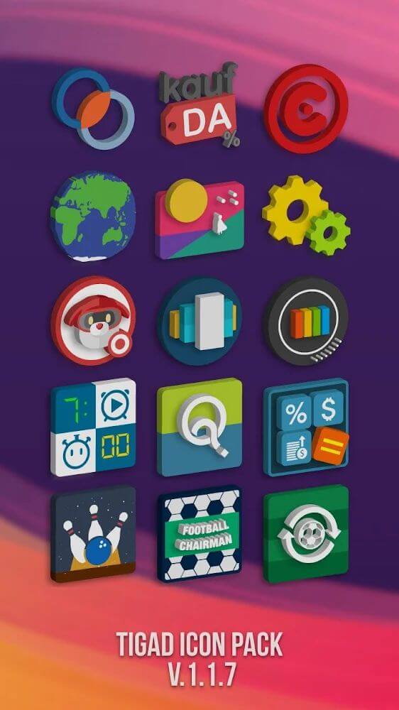 Tigad Pro Icon Pack v3.4.4 APK (Patched)