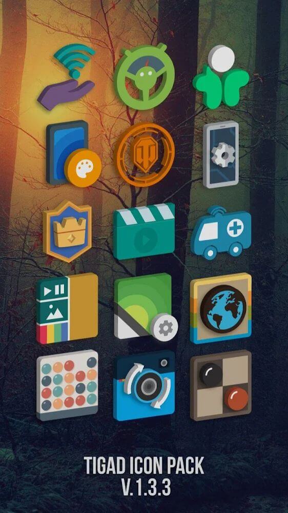 Tigad Pro Icon Pack v3.4.4 APK (Patched)