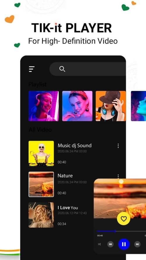 Tik-Tik Video Player v2.27 MOD APK (Premium Unlocked)