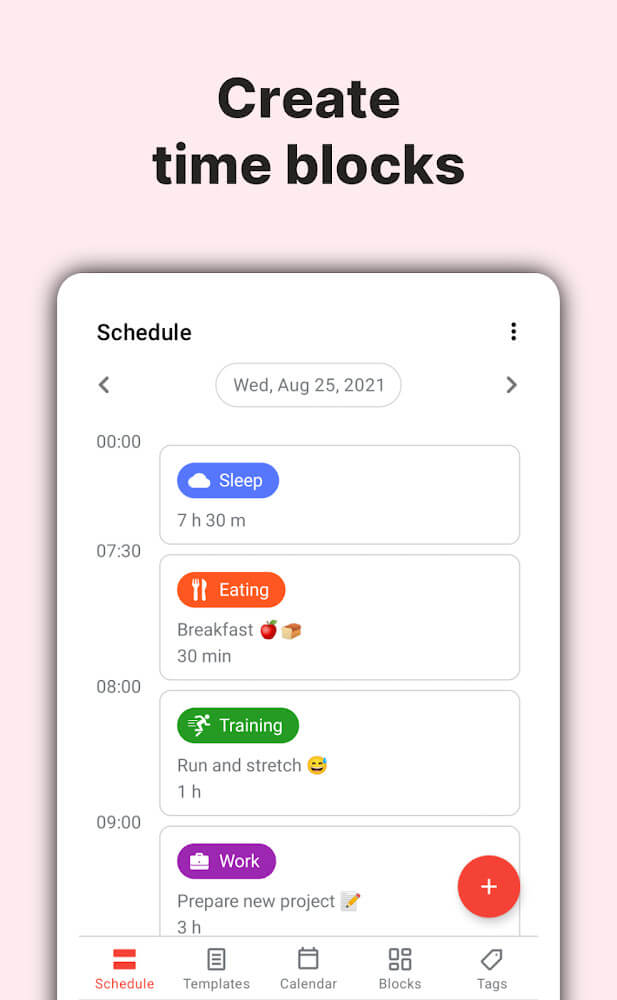 TimeTune Time Blocking Planner v4.13 APK + MOD (Premium Unlocked)