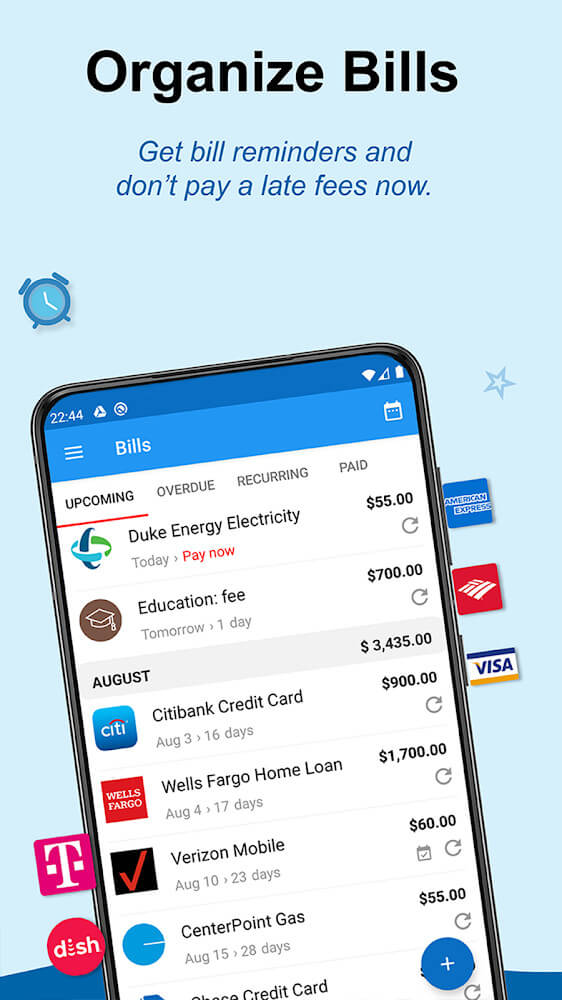 TimelyBills v1.23.106 APK + MOD (Subscribed Unlocked)