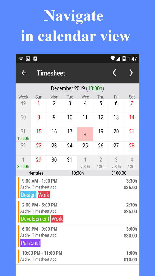 Timesheet v13.8.22 MOD APK (Premium Unlocked)