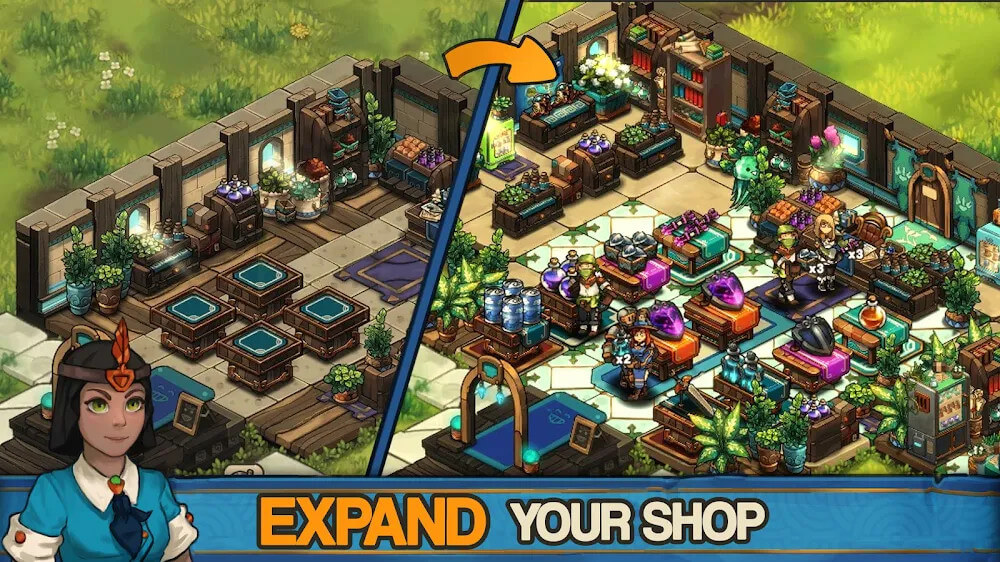 Tiny Shop v0.1.123 MOD APK (Unlimited Money, Tokens)