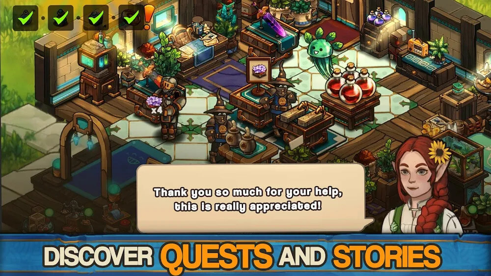 Tiny Shop v0.1.123 MOD APK (Unlimited Money, Tokens)