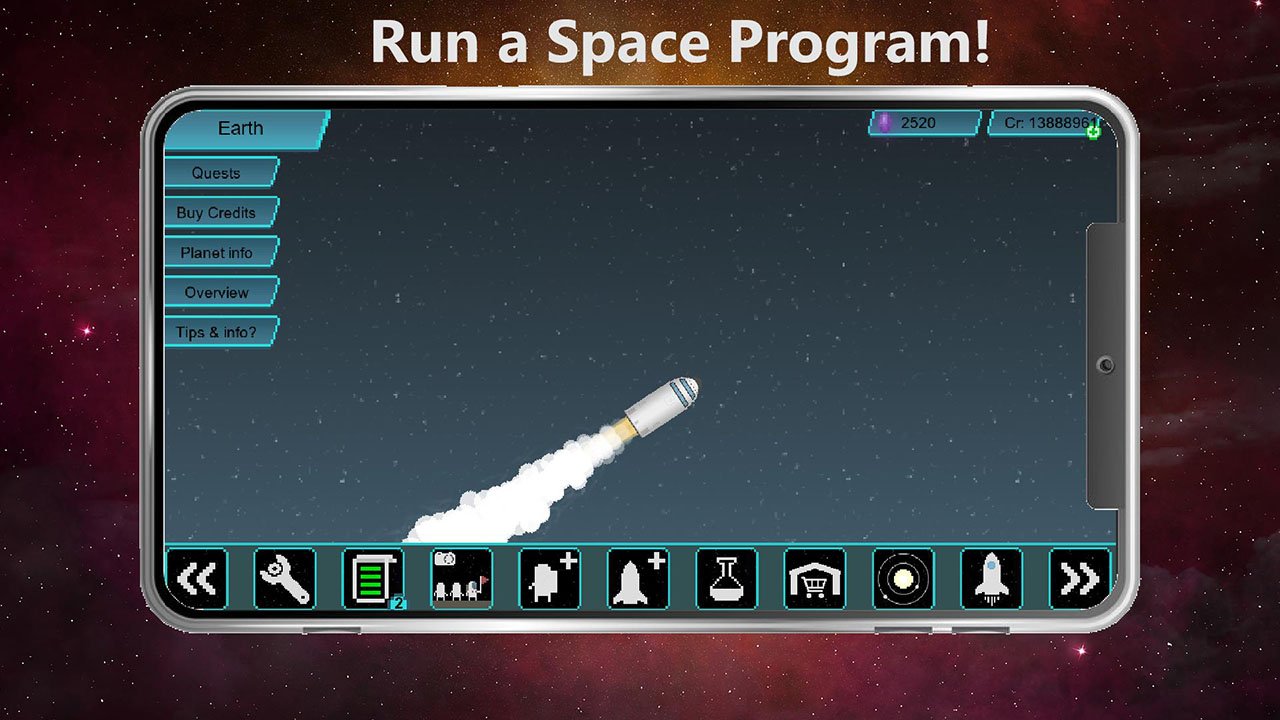 Tiny Space Program MOD APK 1.1.438 (Unlimited Money)
