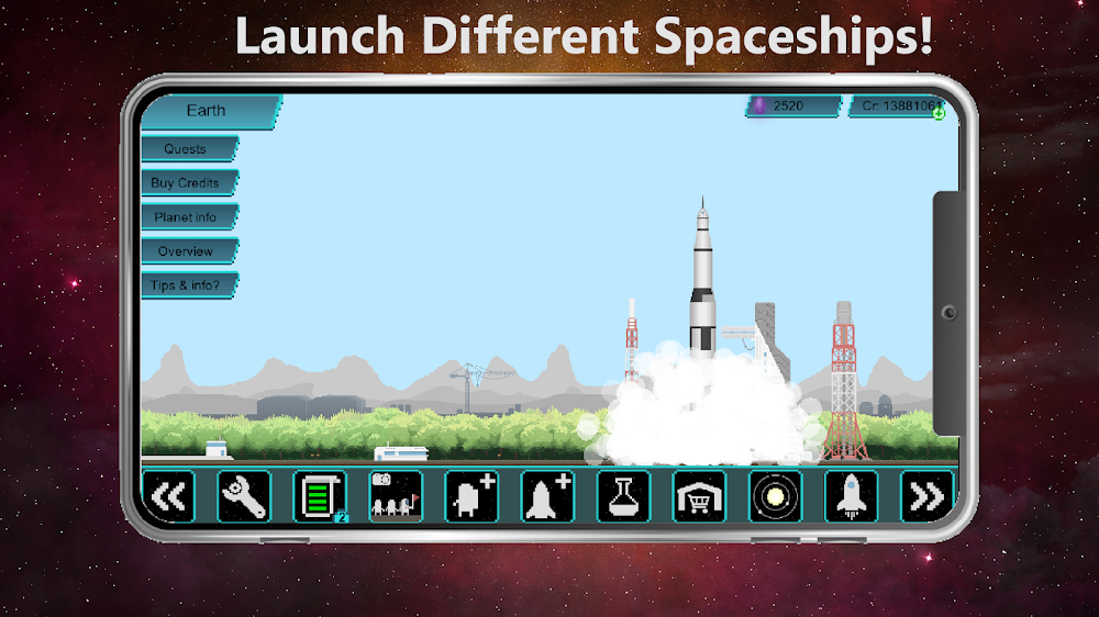 Tiny Space Program v1.1.377 MOD APK (Unlimited Money)